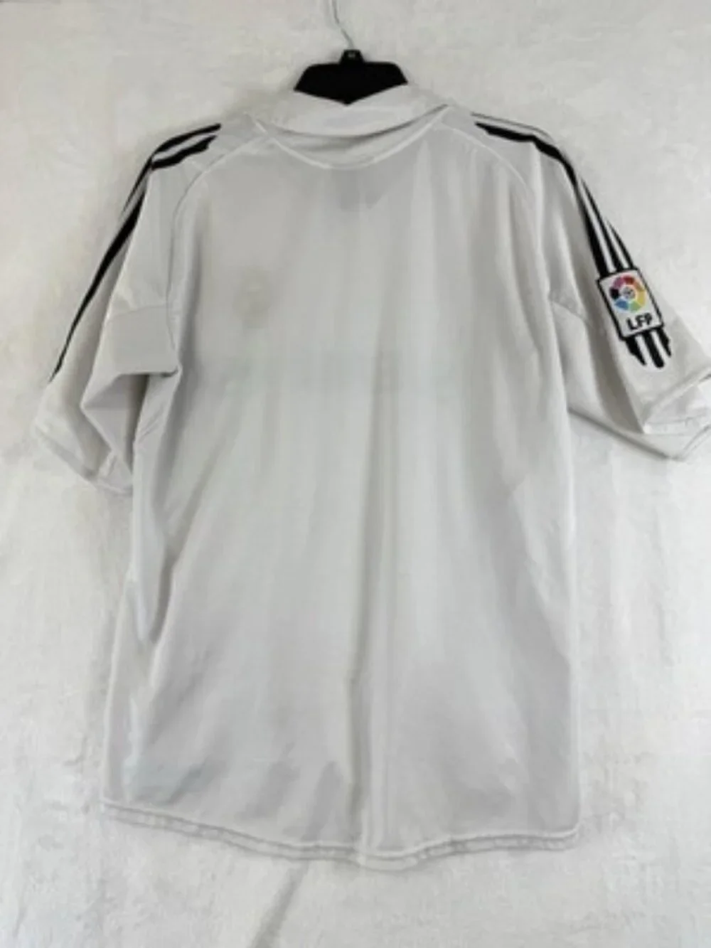 Real Madrid Football Jersey 2005 2006 Home White Soccer Mens Shirt